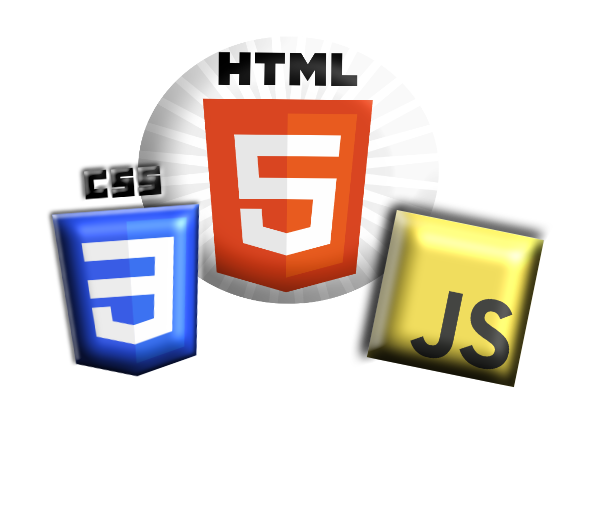 Logo: HTML, CSS, JS