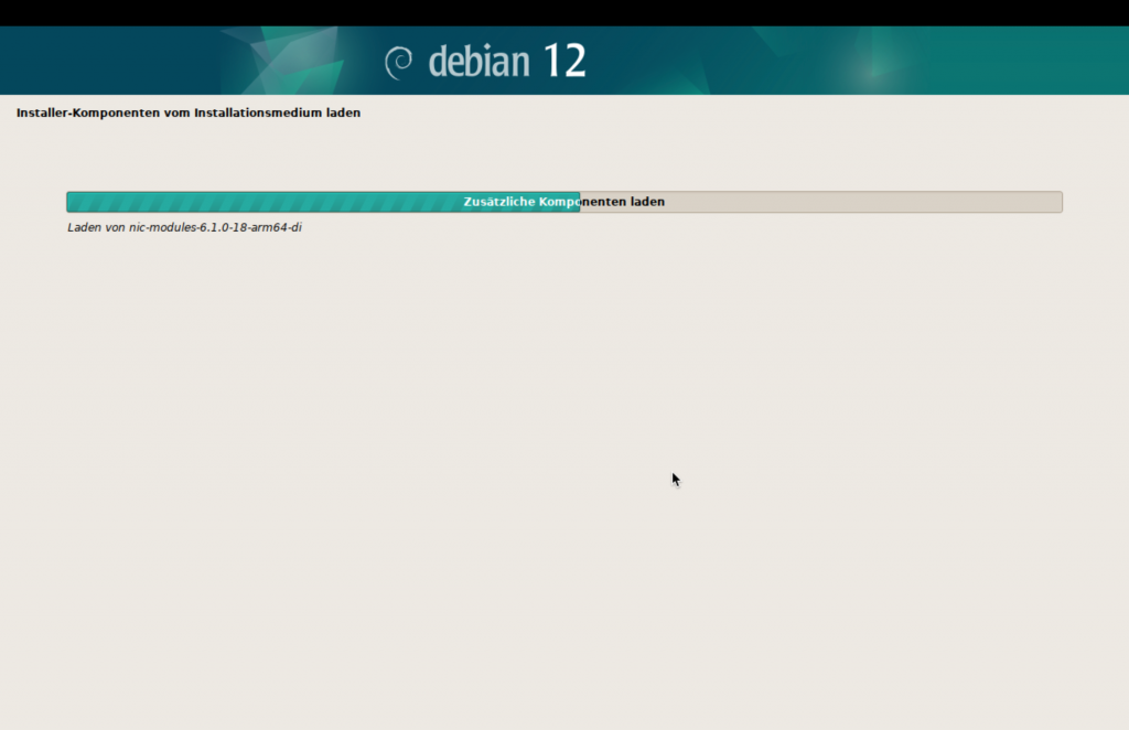 Debian-Installer, Fortschrittsbalken